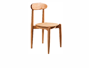 004#736白腊木餐椅 