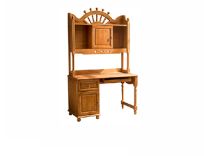 083#MS5801柚木书柜 