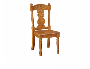 083#柚木通用书椅 